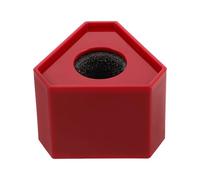 FRCOLOR Microphone Flag Station Microphone Logo Cube for Interviews Business Meetings Reporter Host Station Logo Interview Mic Holder Stand