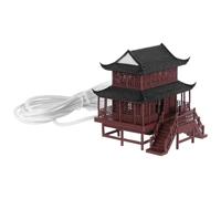 FRCOLOR Mini Chinese Pagoda Model for Aquarium and Zen Garden Decor