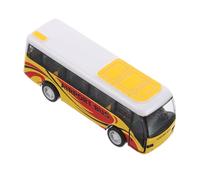 FRCOLOR Mini Die Cast Bus Friction Powered City Vehicles for Unique and Pull Back Racing Cars for Party Favors and Goodie Bags