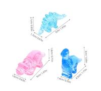 FRCOLOR Mini Dinosaur Models Mixed Colors Realistic Educational for Party Favors Vase Fillers Home School Decor Treasure Accessories