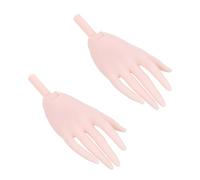 FRCOLOR Mini Doll Hands Replacement Accessories Realistic Small Mannequin Hand Models for DIY Doll Play Safe Material Detailed Design for Creative Collectors