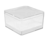 FRCOLOR Mini Insect Display Case Cube Specimen Box for Entomology with Pinning Board, Small Portable Insect Holder Suitable for Scientific Education and Collection