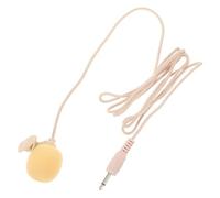 FRCOLOR Mini Lapel Microphone for Portable Laptop Microphone Tie Clip Lightweight Condenser Mic for Interview Video Recording Vlog