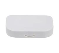 FRCOLOR Mini Makeup Containers LED Eyelash Storage Box with Mirror Lash Case Lightweight Plastic Eyelash Organizer Offering Sufficient Storage Space in Office Or Friends Gathering