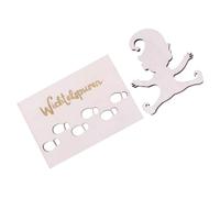 FRCOLOR Mini Wooden Elf Template Gnome Santa Elf Stencil Stencils for Crafts Monkey Crafts Christmas Puzzles
