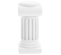 FRCOLOR Miniature Roman Column Sculpture Resin White Classical Greek Pillar Table Decoration for Dollhouse Garden Party Wedding Centerpiece