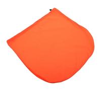FRCOLOR Motorcycle Helmet Bag Helmet Storage Bag Polyester Velvet Orange 46-43cm Folding Large Capacity Easy Access Opening Sturdy Protection Long Motorcycle Journeys and Touring