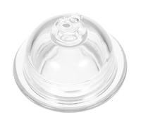 FRCOLOR Multi-use Traditional Chinese Calligraphy Ink Pot with Glass Bowl and Dustproof Dome Lid, Small Size Sumi Ink Holder for Art Studio and Home Storage