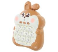 FRCOLOR Multifunctional Quick Push Light Up Fidget for Educational Decompression Game Enhances Patience Coordination and Cognitive Skills with Design