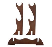 FRCOLOR Multilayer Bamboo Flute Stand Desktop Display Rack for Woodwind Instruments Household Piccolo Organizer with Various Height Levels Portable Holder for Secure Storage and Showcase