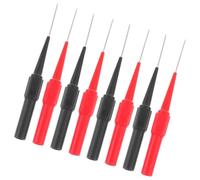 FRCOLOR Multimeter Test Probes Featuring Accurate Measurement and Good Contact Performance with Stainless Steel and Plastic Construction 8pcs for Automotive Repair and Electrical Tests