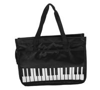 FRCOLOR Music Sheet Bag Violin Sheet Case with Quick Zipper Closure Lightweight Music Score Holder for Musicians The Go for Rehearsals and Performances