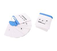 FRCOLOR Musical Theory Flash Cards Piano Sight Reading Flashcards Paper Material Enhanced Rhythm Skills Visual Aids Suitable for Home Study and Revision for Students