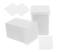 FRCOLOR Nail Polish Remover Wipes 400 Pads Per Box Cotton Nail Wipes for Gel Nails Easy Quick Safe Makeup Removal