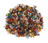 FRCOLOR Natural Crystal Agate Gravel Decoration 300g Vase Filler for Home Aquarium