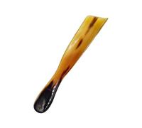 FRCOLOR Natural Horn Shoe Horn Lifter Long Handle Comfortable Fit for Elderly Pregnant Women and Portable Convenient Shoe Extractor for Home Office Travel Random Color