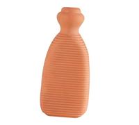 FRCOLOR Natural Terracotta Pumice Stone for Feet Hard Skin Remover with Massage Effect Exfoliating Clay Scrubber for Dead Skin Callus Cracked Heels Foot Care Tool for Home and Travel Use