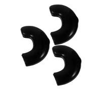 FRCOLOR Neck Strap Hook Sleeve Rubber Protector 3pcs Saxophone with Swivel Snap Clip Cover Portable Rubber Material for Alto Tenor Saxophone for On-the-go Use and Professional