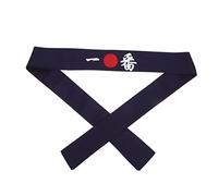 FRCOLOR Ninja Headband Breathable Japanese Hachimaki Reusable Karate Headband for Sports and Cooking