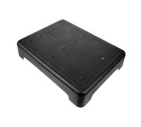 FRCOLOR Non Slip Plastic Footstool Small Stackable Step Ladder for Elderly Safety Bathroom and Outdoor Use with Skid Surface and Elegant Design