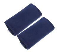 FRCOLOR Non-Slip Soft Sponge Walker Handle Covers for Crutches Canes Wheelchairs Sweat-Absorbent Padded Hand Grips for Adults Youth Easy to Clean Mobility Aid Accessories Navy Blue