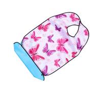 FRCOLOR Old Man Bib Washable Saliva Towel Adult Eating Apron Clothes Bib for Patient Dining Scenario