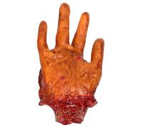 FRCOLOR Organ Lunch Box Fake Severed Hand Halloween Broken Body Parts Props Pu Material Horrible and Vivid Shape Scary Spooky Style 7.86x4.72x1.57in Size Increasing The Fun of Halloween