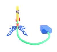 FRCOLOR Outdoor Rocket Launcher for Boys Rocket Without Batteries Safe Backyard Game for Outdoor Fun and Random Color
