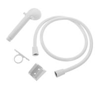 FRCOLOR Outdoor Rv Shower Kit with Hose and Spray Head for Camper Van and Motorhome, Plastic Material, Easy Maintenance, Prevents Accidental Drops, for Camping Adventures