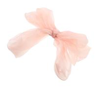 FRCOLOR Oversized Tulle Hair Bow Clip Elegant Princess Bow Hair Accessories for Wedding Bridal Valentine Photography