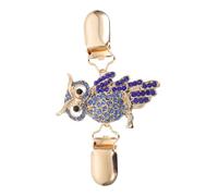 FRCOLOR Owl Sweater Clip for Women Retro Alloy Brooch Shawl Clasp Cardigan Collar Pin Decorative Clip for Loose Clothing and Scarves