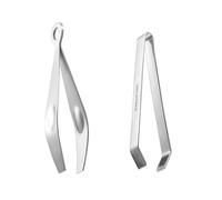 FRCOLOR Pack of 2 Hair Clips Chicken Hair Japanese Bone Tweezers Cooking Kitchen Tongs Cooking Tweezers Pig Hair Remover Hair Puller Stainless Steel Hair Removal Accessories Stainless Steel