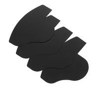 FRCOLOR Pack of 4 Tool Card to Improve Hairline, Beard Shaper for Men, Stencil for Shaping the Beard Guide, Beard Shaping Template, Baffle, PVC, Man Modeling Styler