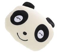 FRCOLOR Panda Car Headrest Pillow with Memory Foam Plush Cover | Cute Cartoon Shape, Adjustable Height, Office Chair Headrest Use, Gaming Sessions, Trip