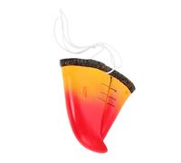FRCOLOR Parrot Beak Costume Prop Realistic Vinyl Bird Nose for Halloween Cosplay and Themed Parties Easy Attach Animal Accessory for Dress Up Fun
