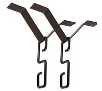 FRCOLOR Parts for Rain Chain Hook Set with V-Shaped Adapter for House Gutters Beautify Your Home Easy Install Roof Drain Accessory for Standard Drains 2 Set