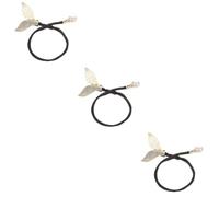 FRCOLOR Pcs Hair Bun Maker for Long Hair Pearl Mermaid Accessories Elegant Bridal Accessory