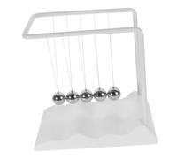 FRCOLOR Pendulum Perpetual Motion Desk Ornament for Home Office Decor Kinetic Art Physics Gadget Creative for Science Enthusiasts