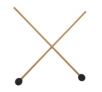 FRCOLOR Percussion Mallets for Marimba and Glockenspiel Plastic Handle Soft Yarn Head for Xylophone and Hand Chime Musical Instruments