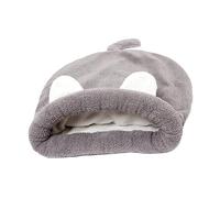 FRCOLOR PET Mini Style Cozy Shelter for Small Dogs Cats L Size Gray Convenient and Beautiful Design