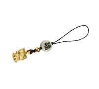FRCOLOR Phone Hanging Ornament Tiger Pendant Zodiac Lucky Charm Diy Mobile Phone Lanyard Decor with Brown Cord for Smartphone Accessories