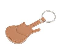 FRCOLOR Pick Storage Bag for Guitar Portable and Lightweight for Outdoor Playing Made of Pu Material It Holds Guitar Picks Securely and Serves as Keychain for Easy Access