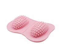 FRCOLOR Pink Foot Massager Roller for Plantar Fasciitis Relief Flexible PVC Foot Massage Device for Heel and Arch Stress for Muscle Relaxation and Circulation