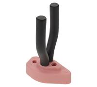FRCOLOR Pink Guitar Wall Mount Hook for Acoustic Electric Bass Ukulele Heavy Duty String Instrument Holder with Wide Compatibility Space-Saving Vertical Storage and Long-Term Craftsmanship