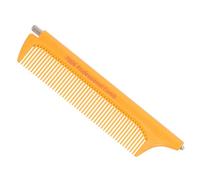 FRCOLOR Pintail Comb Carbon Fibre Anti-Static Comb Retractable Stainless Steel Tail Pin Tail Parting Teasing Hair For Women Men Random Colour Hairdressing Salon Home Use