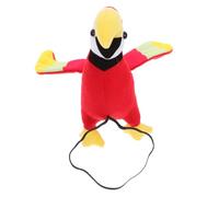 FRCOLOR Pirate Parrot Shoulder Plush - Realistic Stuffed Parrot Accessory for ' Pirate Costumes - Halloween Parties and Home Decor Perfect Pirate Parrot Companion