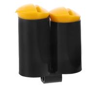 FRCOLOR Plastic Pigeon Tail Whistle Two-tone Bird Call Training Tool Black Multipurpose Whistle for Homing Pigeon Flight and Bird Communication