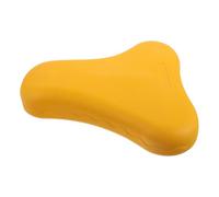FRCOLOR Plastic Seesaw Seat Replacement for Outdoor Fitness Equipment and Playground Use, Ergonomic Design with Vibrant Yellow Colour, Sturdy Plastic Material Suitable for Community Parks