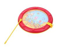 FRCOLOR Plastic Wave Bead Ocean Drum Percussion Instrument for Early Music Education Stimulates Hearing and Coordination Portable and Easy to Use Birthday Gift