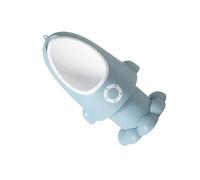 FRCOLOR Portable Adjustable Toddler Urinal for Boys with Cartoon Rocket Design, Easy to Clean Pp Material, for Potty Training at Home or On-the-go, Child-Friendly and Fun